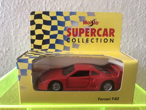 Ferrari f40 maisto supercar - ferrari,