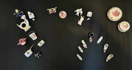 French limoge miniatures - french, &