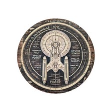 Star Trek Tin Wall Plate Star