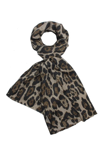 Womens leopard print scarf - womens,