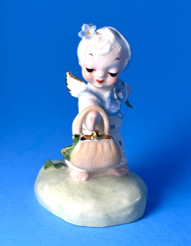 Vintage bitsy busy angel - vintage,