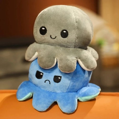 18cm reversible mood octopus - mood,