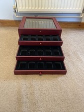 Zippo Lighter Red Display Case