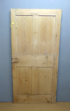 Door Doors Reclaimed 4 Panel Internal Wooden 34 3/4" x 72"148D (FREE UK POSTAGE)