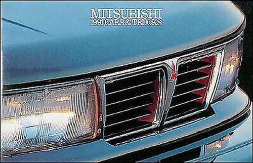 1991 mitsubishi sales brochure - mitsubishi,