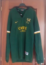 South Africa Rugby Shirt Training 1999 2000 Nike Springboks Jersey Large