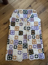 Vintage 1970 Crochet Long