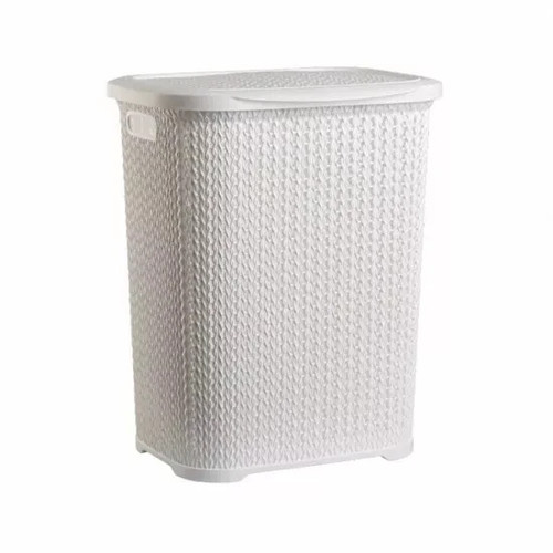 Large plastic laundry basket - laundry,