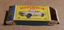 EMPTY BOX ONLY  MATCHBOX 27 Mercedes 230SL  NO CAR P+P incl