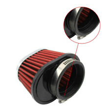 Accessory Car Round Tapered Red Air Filter Cone Induction Kit High Power 55mm