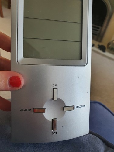 Plastic silver coloured