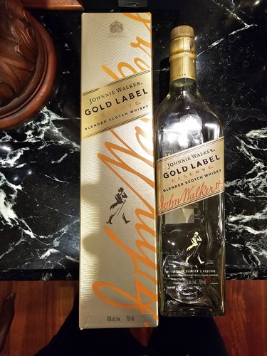 Johnnie walker gold - johnnie, label