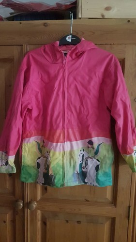 Pink horsey coat - , years