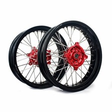 25 supermoto spoked - 17"x3.5/4.25,