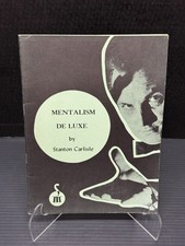 Mentalism De Luxe by Stanton Carlisle / Supreme Magic Softcover Magic Book