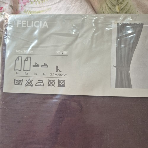 New ikea purple sheer shimmer - purple,