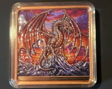 5 oz Fine Copper Dragons