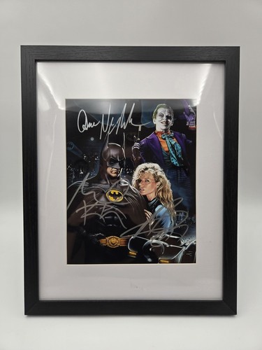 Batman cast signed - (1989),
