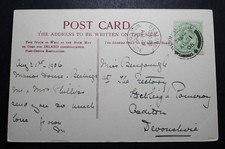 Little Lever, Bolton, Greater Manchester 1911 postmark on a Turton postcard to B