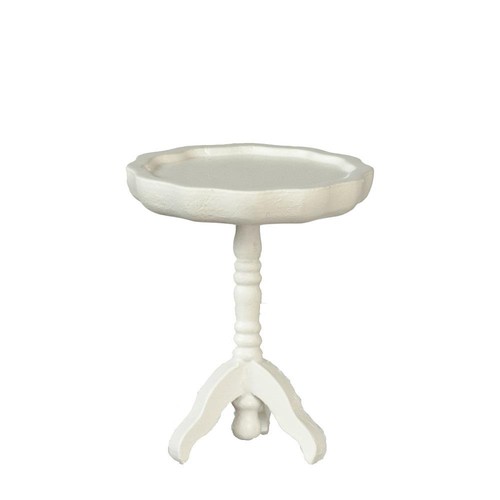 Dolls house white round - dolls,