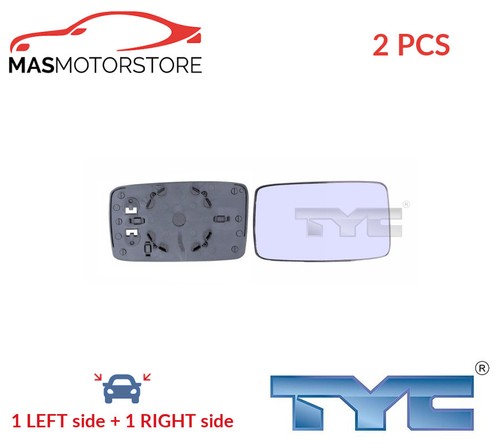 Rear view mirror glass pair - mirror,