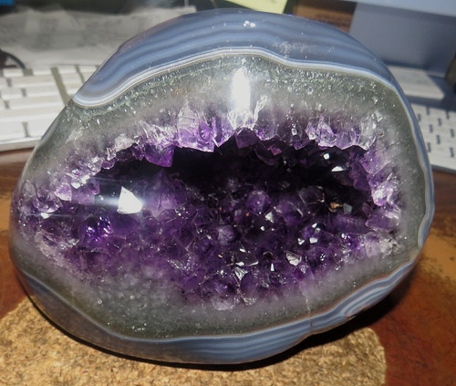 Dark amethyst crystal - ,
