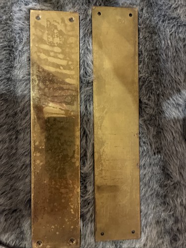 Brass finger plates - finger,