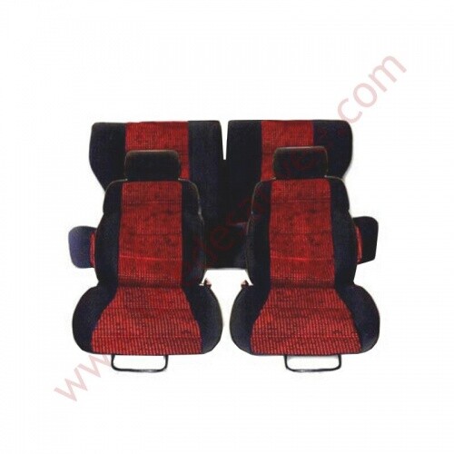 Seat covers all fabric quartet - seat,