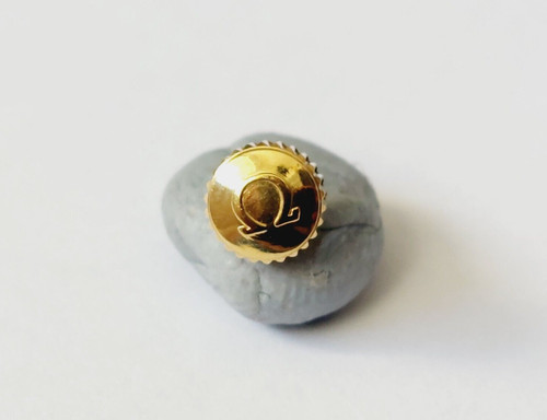 Omega yellow gold plated watch - plated,