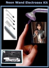 Electrosex wand red neon Gimp