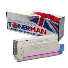 Toner for Oki ES7411 OKI ES 7411 44318618 11,500 pages Magenta UK Reman.