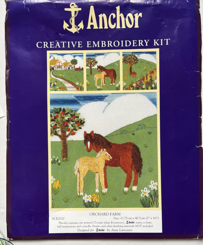 Anchor embroidery kit - anchor,