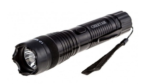 Black flashlight cheetah - cheetah, taser