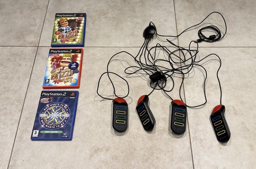 Sony ps2 buzz - ps2, x4