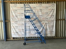 Mobile Saftey Warehouse Platform Steps Ladders Stairs High Bay Storage Racking