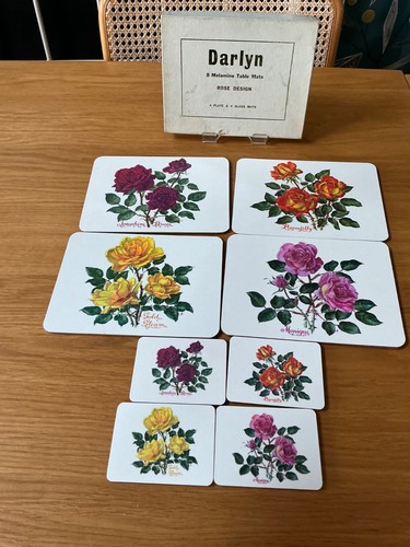 Vintage melamine placemats - vintage, &