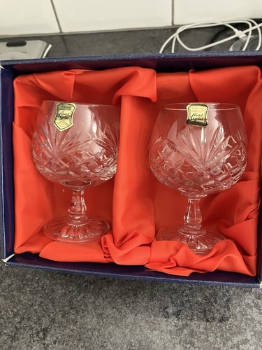 Lead crystal goblets - lead,
