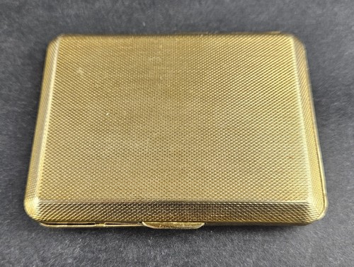 Art deco cigarette case gold - cigarette,