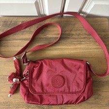 Kipling Red Shayna Luxe Twill