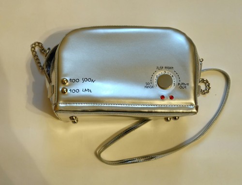 Betsey johnson silver toaster - silver,