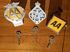 Qty 3 RAC and AA Badges C/W