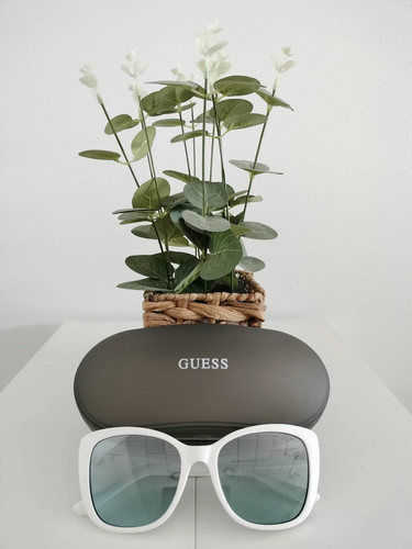 White sunglasses with - white,