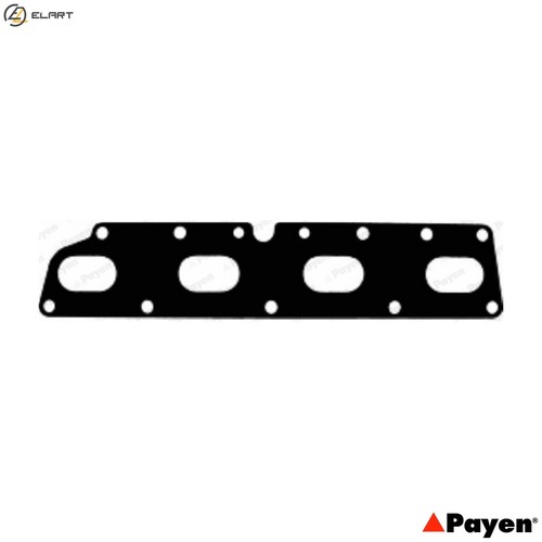 Gasket exhaust manifold jd5980 - exhaust,