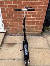 Ancheer Adult Folding Scooter with Dual Suspension and Hand Brake