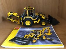 Lego Technic 8455: Back-Hoe Loader Fully Completed Good Condition
