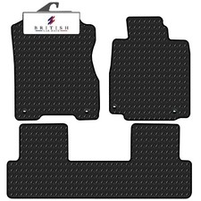 Fits Honda Cr-V 2012-2018 Fully Tailored 3mm Heavy Duty Rubber Car Floor Mats