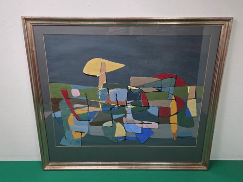 Large unframed vintage 1963 - unframed,