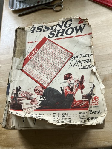 Passing show antique book - show,