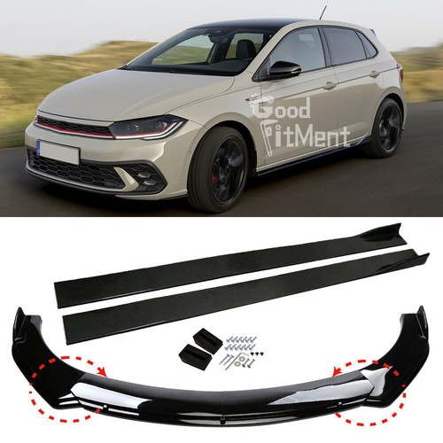 Glossy front bumper lip - glossy,