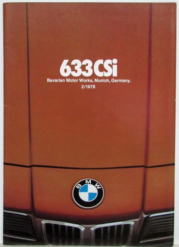 1978 bmw 633 csi - 1978,